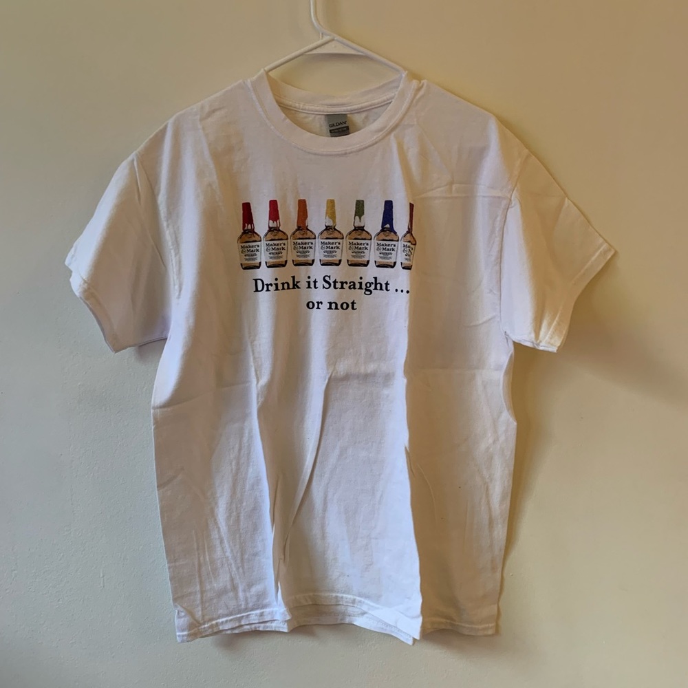 Makers mark whiskey t shirt